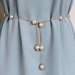 Pearl Belt for Women Pearl Waist Chain Body Chain Belly Chain for Dress new